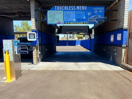 Touchless car wash